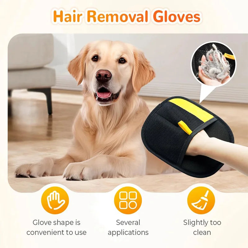 Pet Hair Cleaning / Collection Gloves