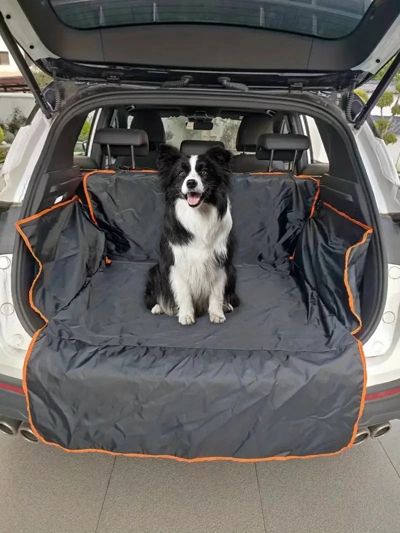 Durable Polyester Auto Trunk Mat for Pets