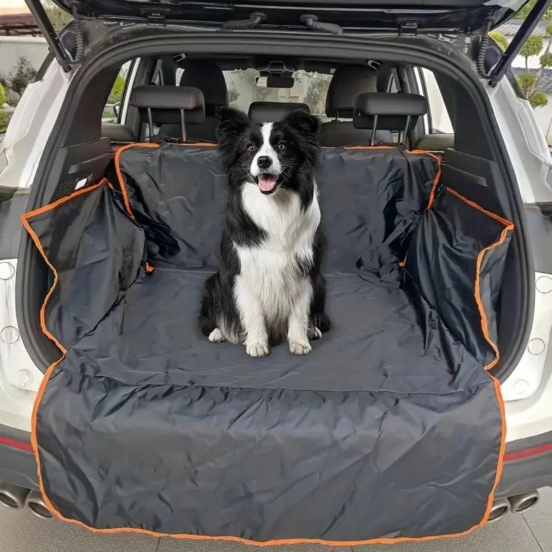 Durable Polyester Auto Trunk Mat for Pets
