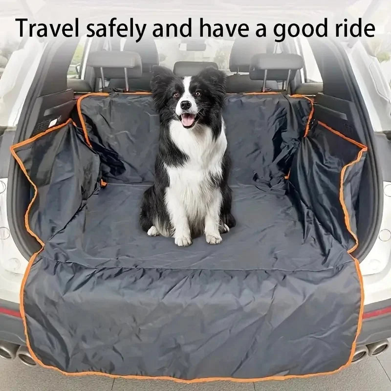 Durable Polyester Auto Trunk Mat for Pets
