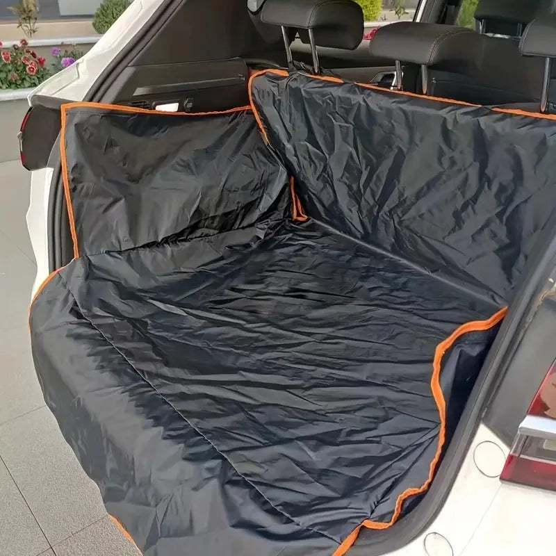 Durable Polyester Auto Trunk Mat for Pets