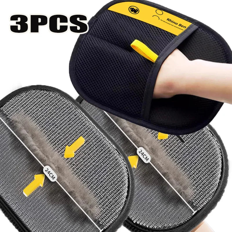 Pet Hair Cleaning / Collection Gloves
