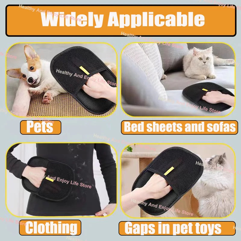 Pet Hair Cleaning / Collection Gloves