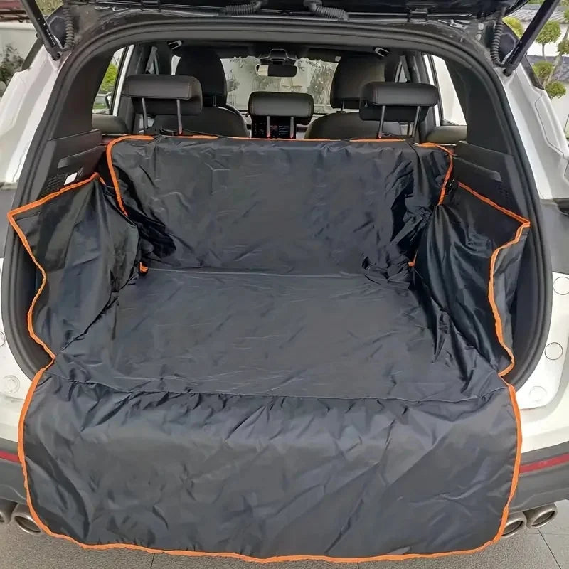 Durable Polyester Auto Trunk Mat for Pets